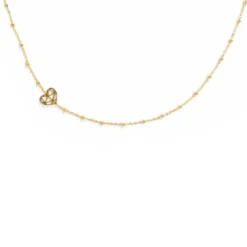 Ab-Global Srl Collana Smile Acciaio Ipoallergenico, 40 cm