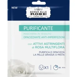ACQUA DI ROSE Maschera Viso In Tessuto Purificante ROBERTS