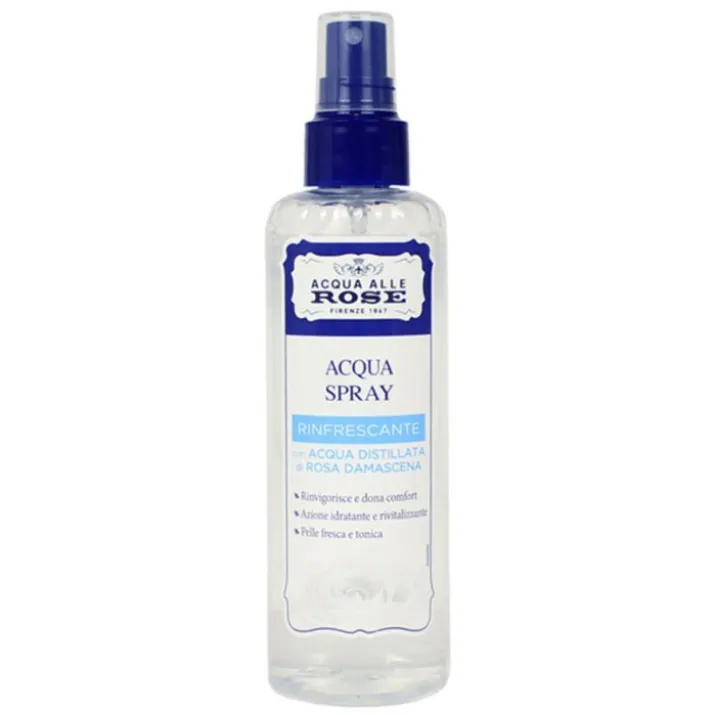 Acqua Spray Rinfrescante Acqua Alle Rose 200ml