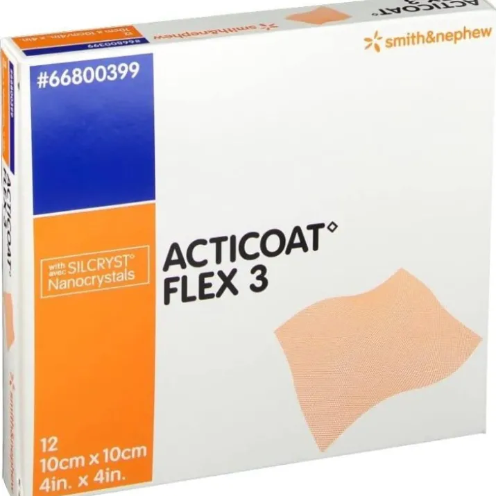 Acticoat Flex 3 Cm10x10 Smith & Nephew 12 Pezzi