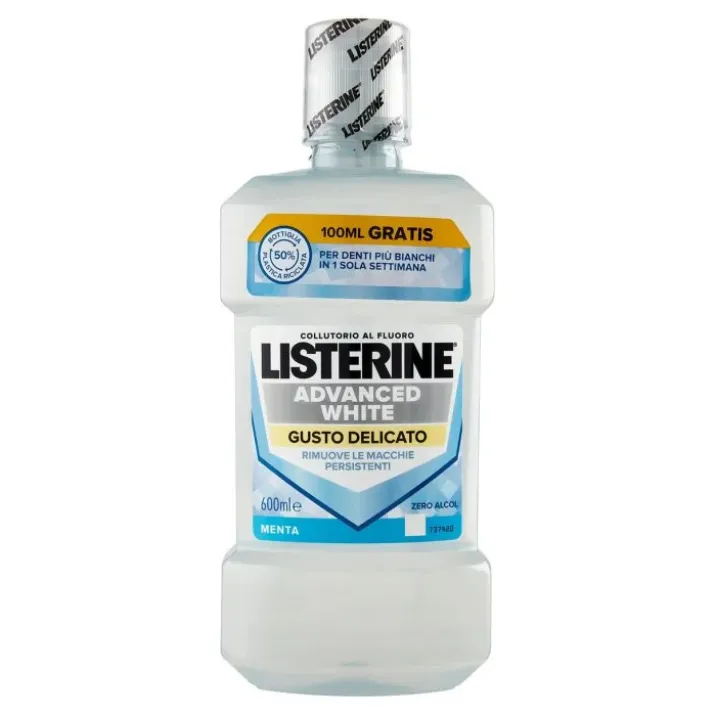 Advanced White Mild Taste LISTERINE® 600ml