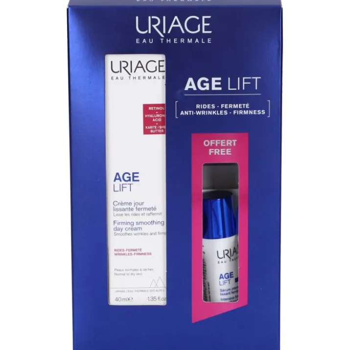 Age Lift Crema Levigante + Siero Levigante Uriage 1 Kit - Promo
