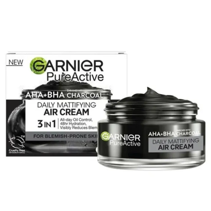 Air Cream AHA+BHA Carbone Garnier 50ml