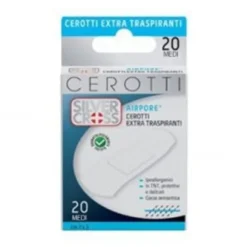 AirPore Cerotti Extra Traspiranti SilverCross 20 Pezzi