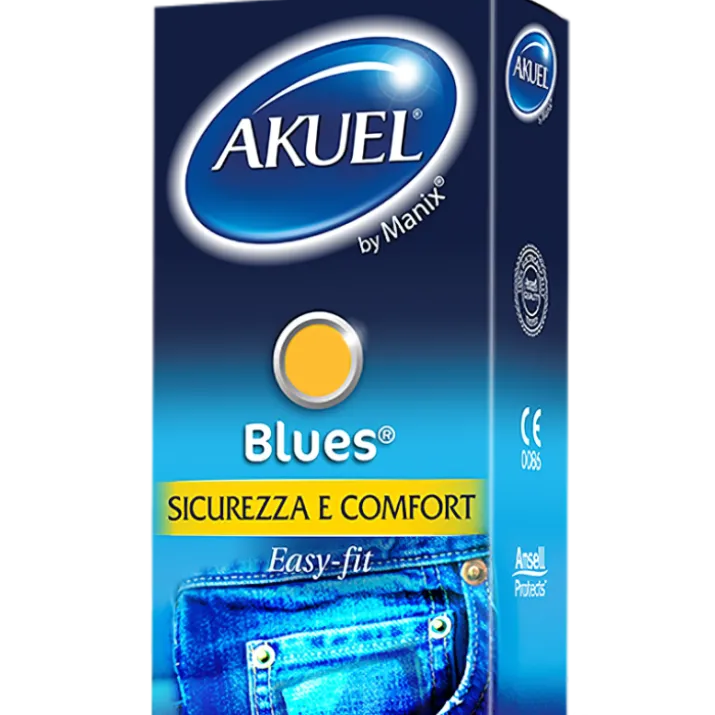 Akuel Blues Sottile 8 Pezzi