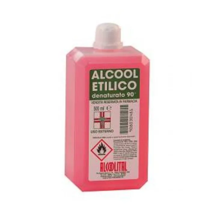 Alcoolital Alcool Etilico Denaturato 90% 250ml