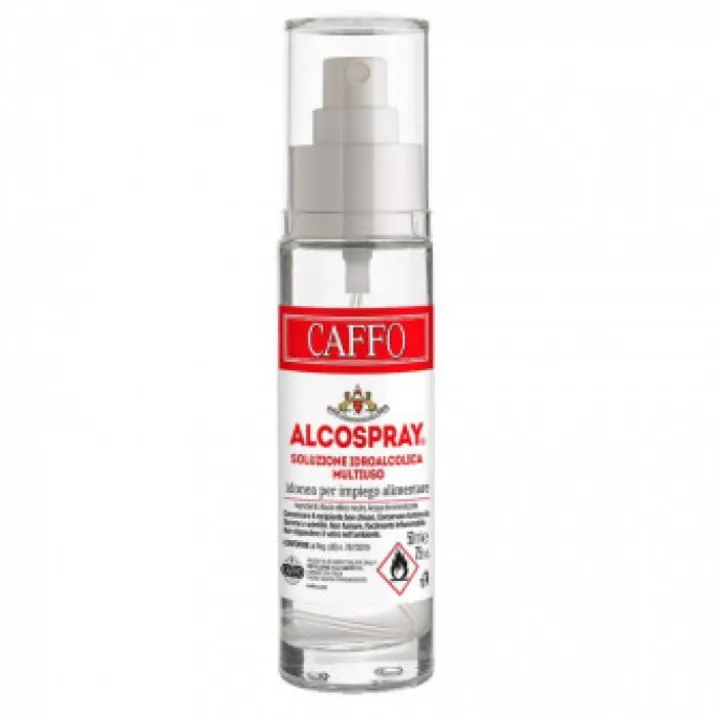 Alcospray Soluzione Idroalcolica Multiuso Caffo 50ml