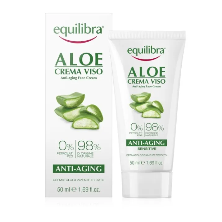 Aloe Crema Viso Anti-Aging Equilibra 50ml