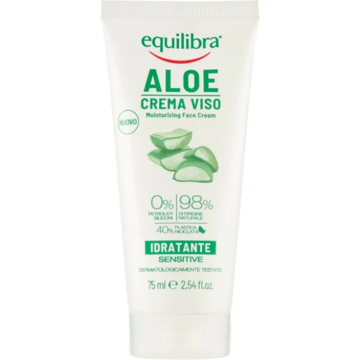 Aloe Crema Viso Idratante Equilibra 75ml