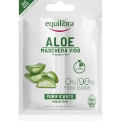 Aloe Maschera Viso Purificante Equilibra 2x7,5ml