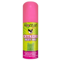 Alontan® Extreme Deet 50% Spray Insettorepellente Efficace Contro Zanzare Tigre E Zecche 75ml