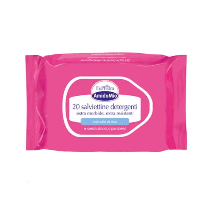 AmidoMio Salviettine Detergenti Euphidra 20 Pezzi