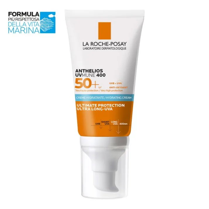 ANTHELIOS UVMUNE 400 CREMA IDRATANTE CON PROFUMO SPF50+ La Roche Posay 50ml