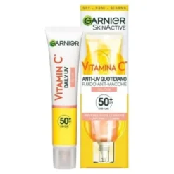Anti-UV Fluido Quotidiano Anti-Macchie Illuminante SPF50+ Garnier 40ml