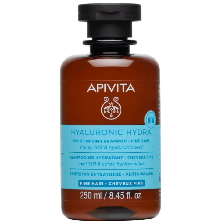 APIVITA Hyaluronic Hydra Shampoo Idratante per Capelli Fini 250ml