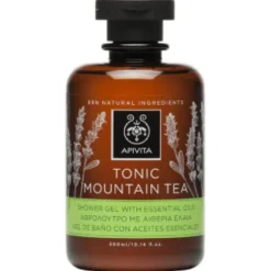 Apivita Tonic Mountain Creamy Shower Gel with Essential Oils 300ml