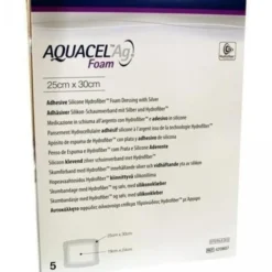 Aquacel™ Ag Foam Medicazione Adesiva 25x30cm ConvaTec 5 Pezzi