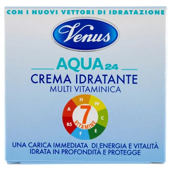 Aqua 24 Crema Idratante Multivitaminica Venus 50ml