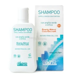 Argital Shampoo con Argilla Verde e Ortica per Capelli Grassi con Forfora 250ml