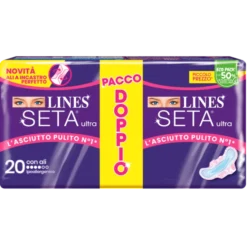 Assorbenti Con Ali VP Lines Seta Ultra 20 Pezzi