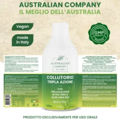Australian Company Tea Tree Collutorio, 400 ml