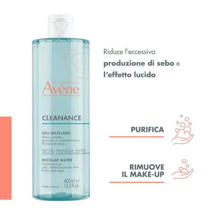Avène Cleanance Acqua Micellare 400ml