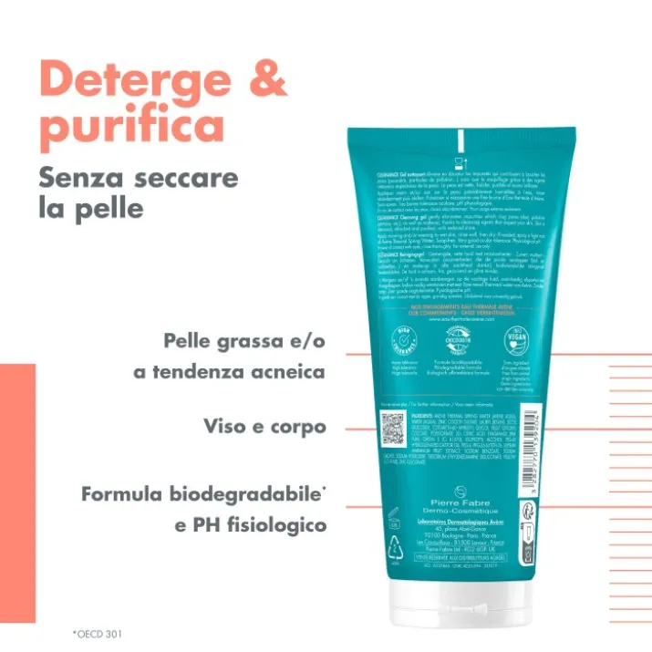 Avène Cleanance Gel Detergente 200ml