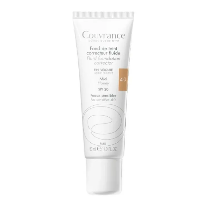 Avène Couvrance Fondotinta Correttore Fluido Miele 30ml
