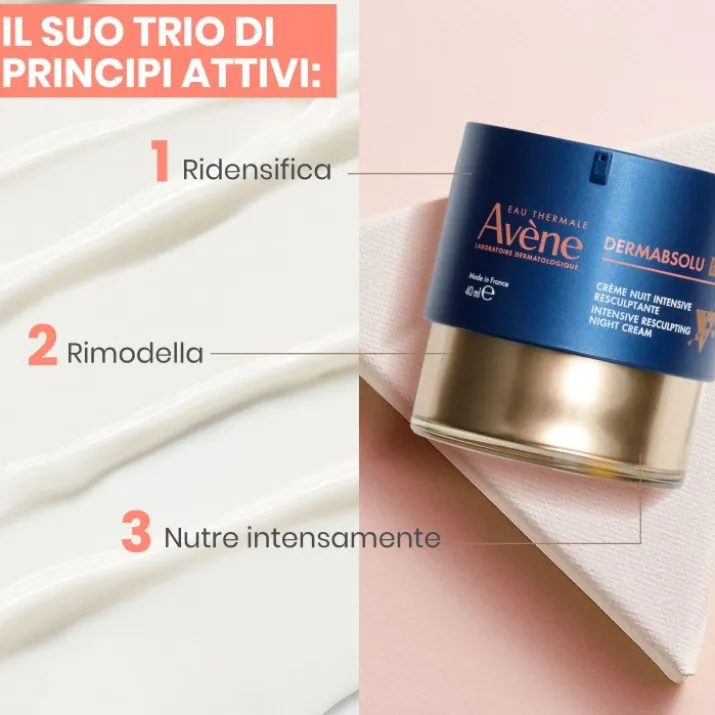 Avène DERMABSOLU Crema Notte Intensiva Rimodellante ANTI-ETA' 40 ml