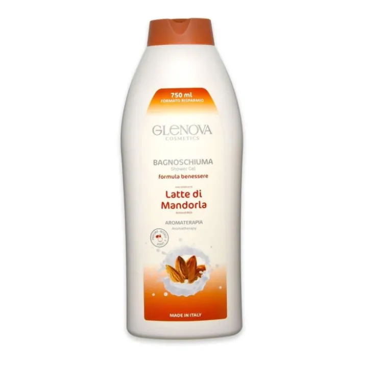 Bagnoschiuma Latte Di Mandorla Glenova 750ml