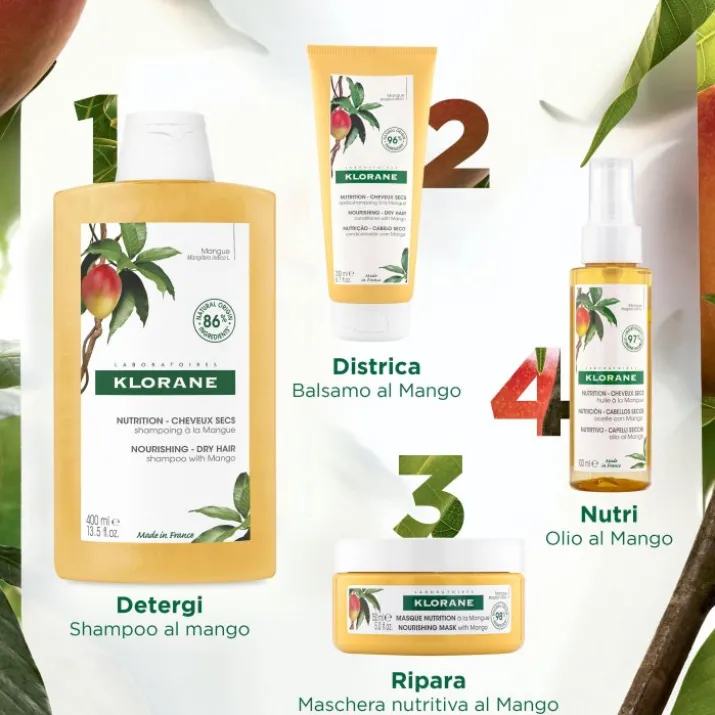 Balsamo Al Burro Di Mango KLORANE 200ml