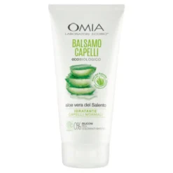 Balsamo Capelli Aloe Vera Del Salento Omia Laboratori Ecobios 180ml