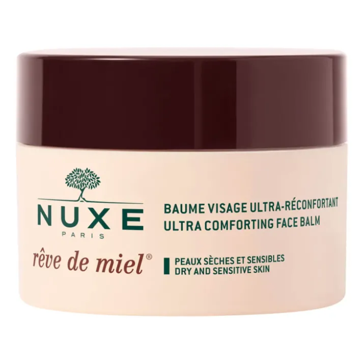 Balsamo Viso Ultra-Comfort Al Miele Rêve De Miel® Nuxe 50ml