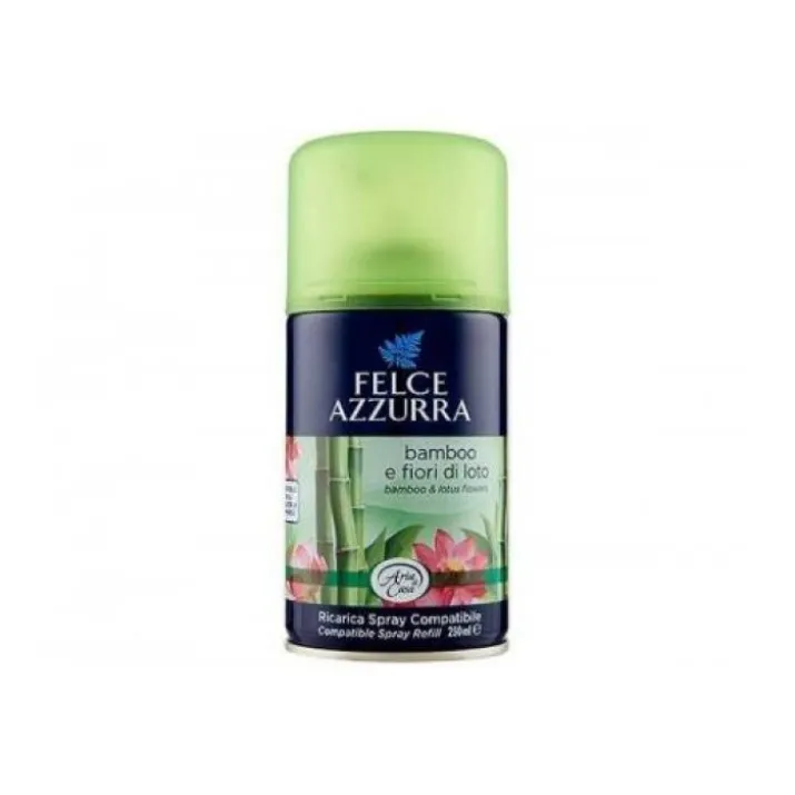 Bamboo E Fiori Di Loto Ricarica Spray FELCE AZZURRA 250ml