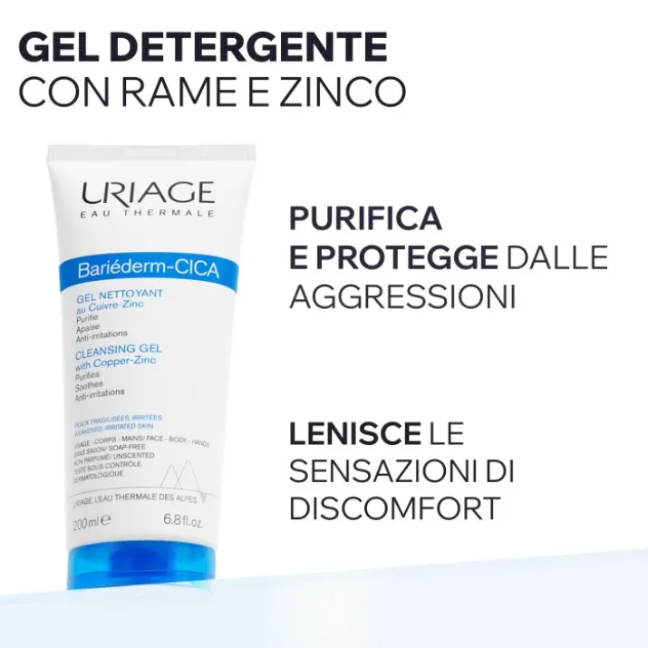 Bariéderm Cica-Gel Nettoyant Uriage 200ml