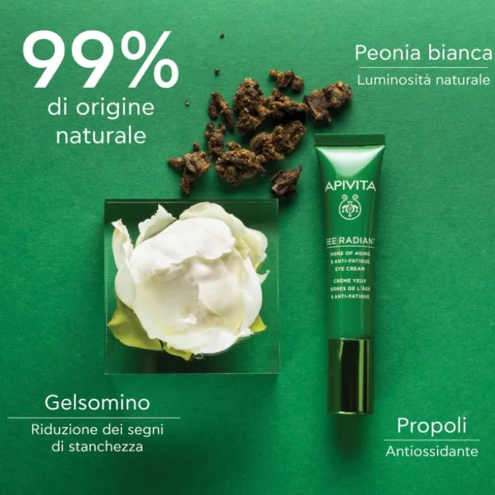 Bee Radiant Crema Occhi Apivita 15ml