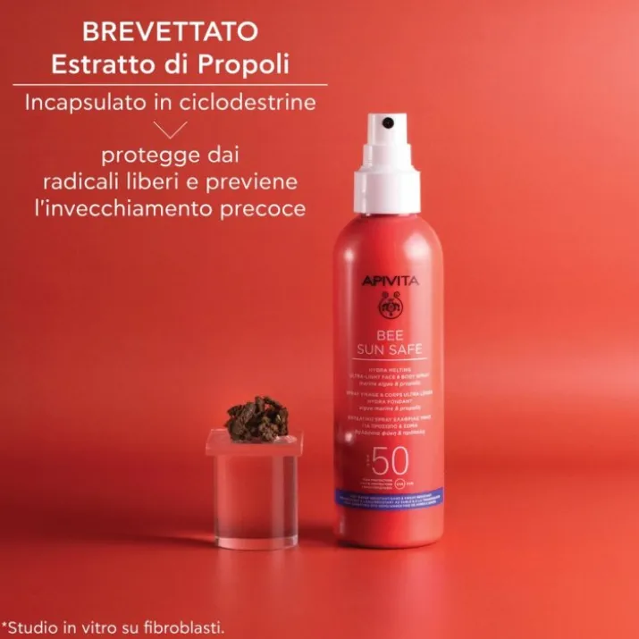 Bee Sun Safe Hudra Melting Spf50 Apivita 200ml
