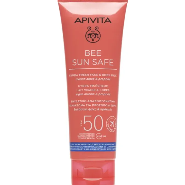 Bee Sun Safe Spf50 Face & Body Milk Apivita 100ml