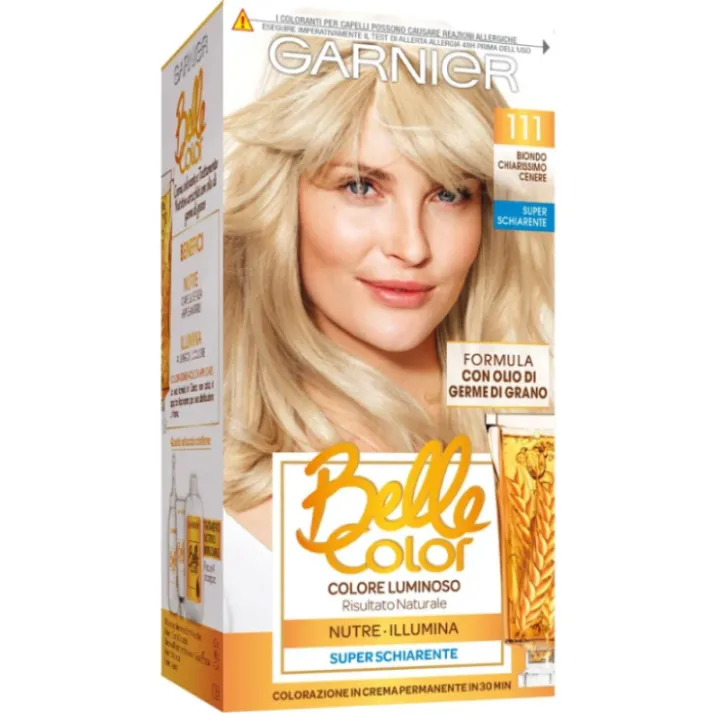 Belle Color Biondo Chiarissimo Cenere 111 Garnier 1 Kit