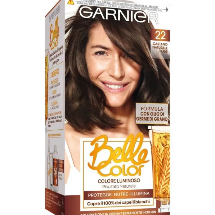 Belle Color Castano Naturale Nude 22 Garnier 1 Kit