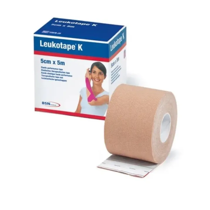 Benda Elastica 5mx5cm Carne Leukotape K