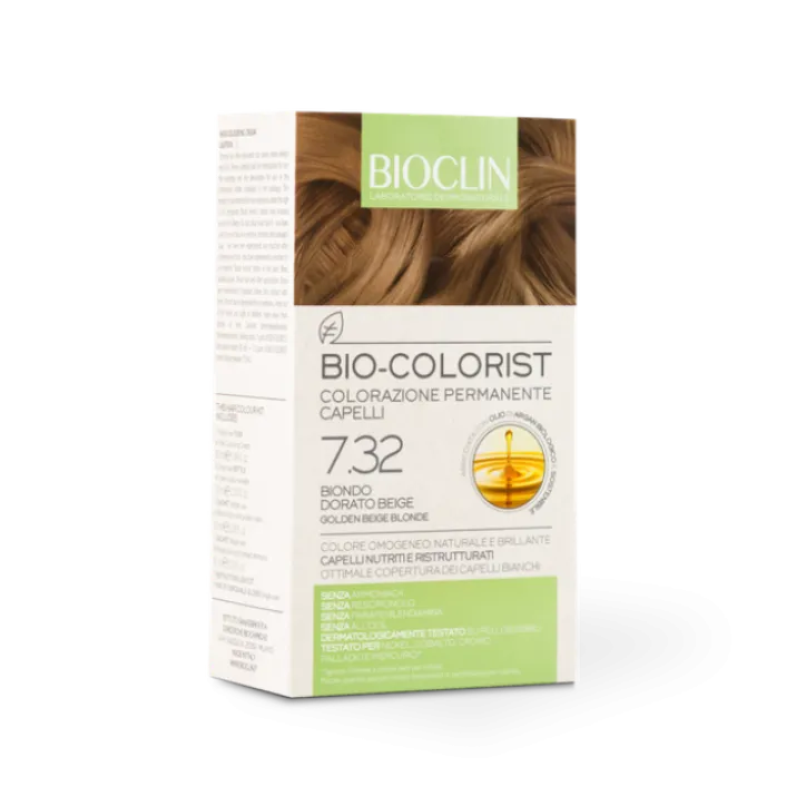 Bio-Colorist 7.32 Biondo Dorato Beige Bioclin