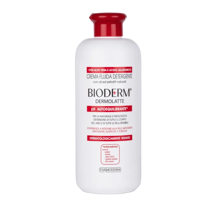 Bioderm Dermolatte Crema Fluida Idratante 500ml