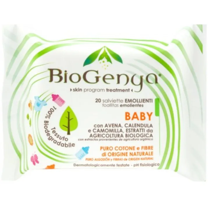 Biogenya Baby Salviette 20 Pezzi