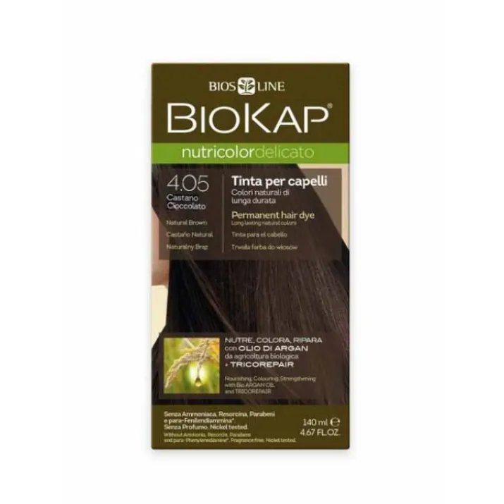 Biokap Nutricolor Delicato 4,05 Castano 140ml