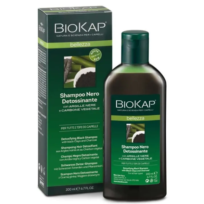 Biokap Shampoo Nero Detossinante 200ml