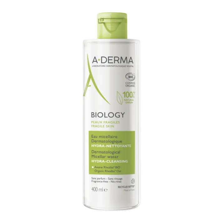 BIOLOGY Acqua micellare dermatologica A-DERMA 400ML