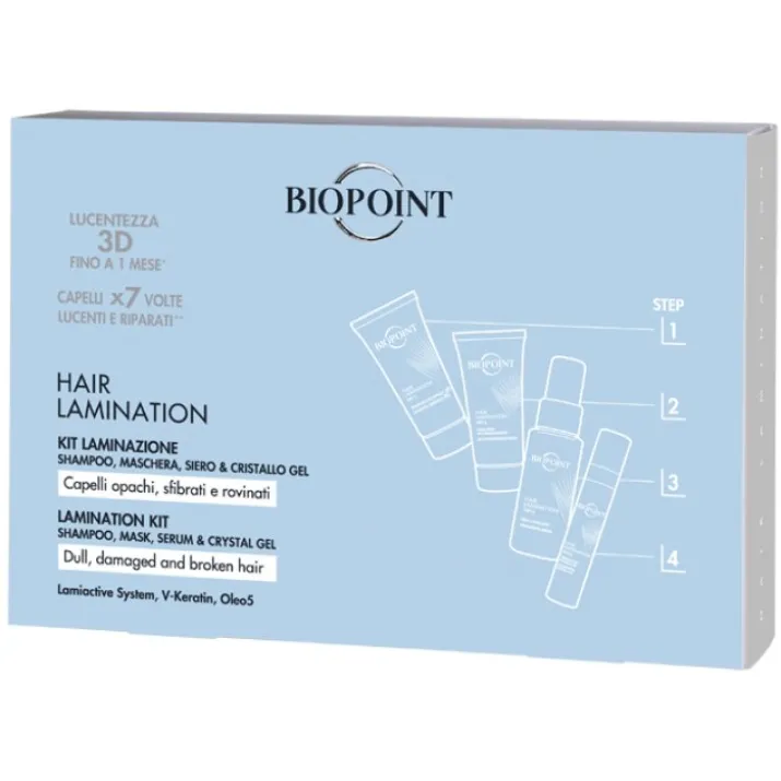 BIOPOINT HAIR LAM KIT 4PZ