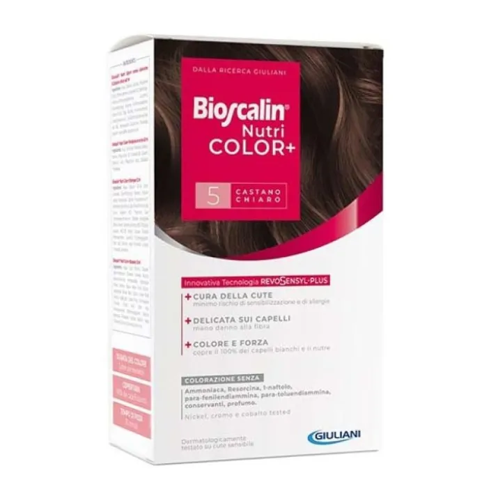 Bioscalin® NutriColor+ 5 Castano Chiaro Giuliani 1 Kit