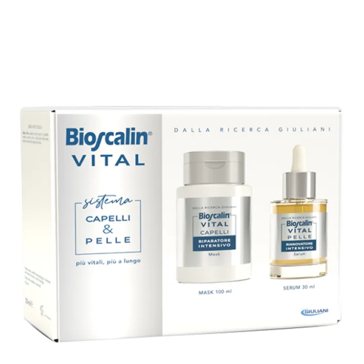Bioscalin® Vital Sistema Capelli & Pelle Giuliani 100ml+30ml